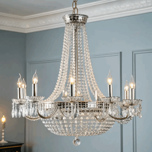 listawork Luxury Gold Chandelier