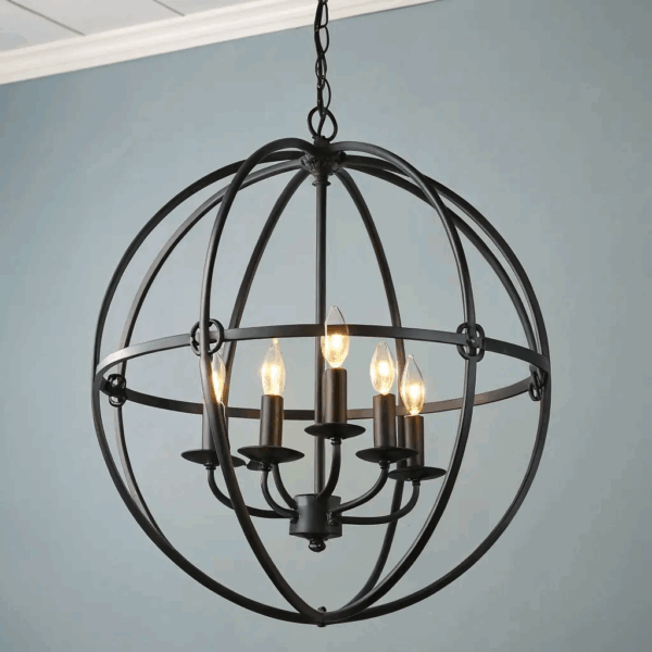 listawork Modern Glass Chandelier